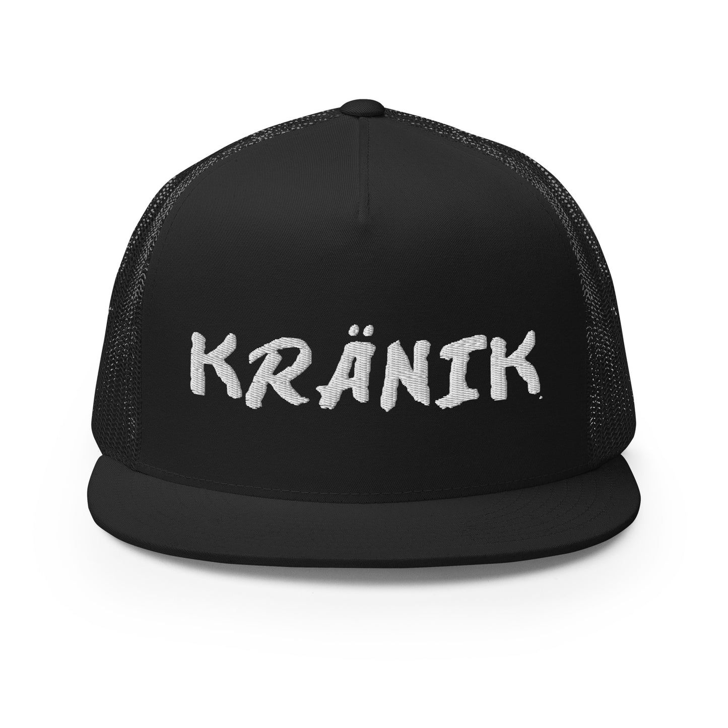 Kranik Brand Hat / Trucker Cap / OG Dare Logo / Black / White