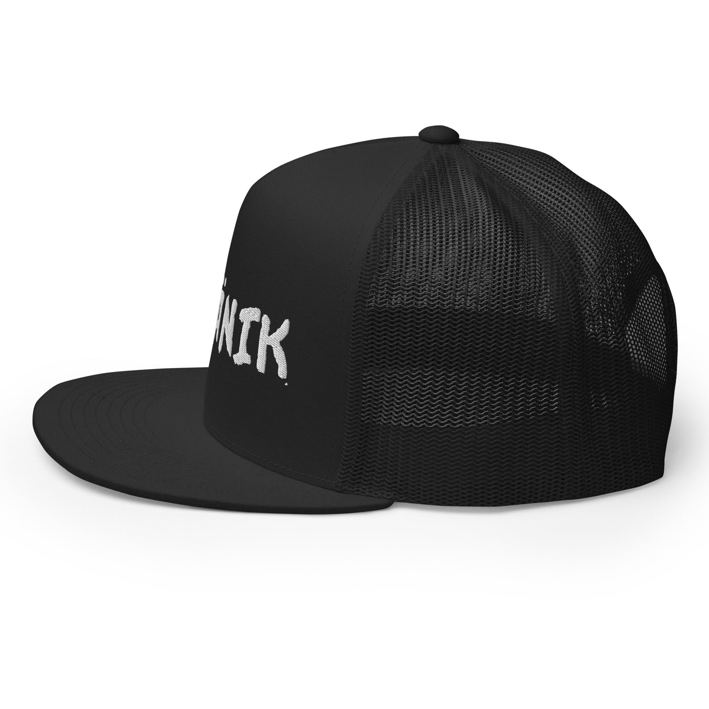 Kranik Brand Hat / Trucker Cap / OG Dare Logo / Black / White