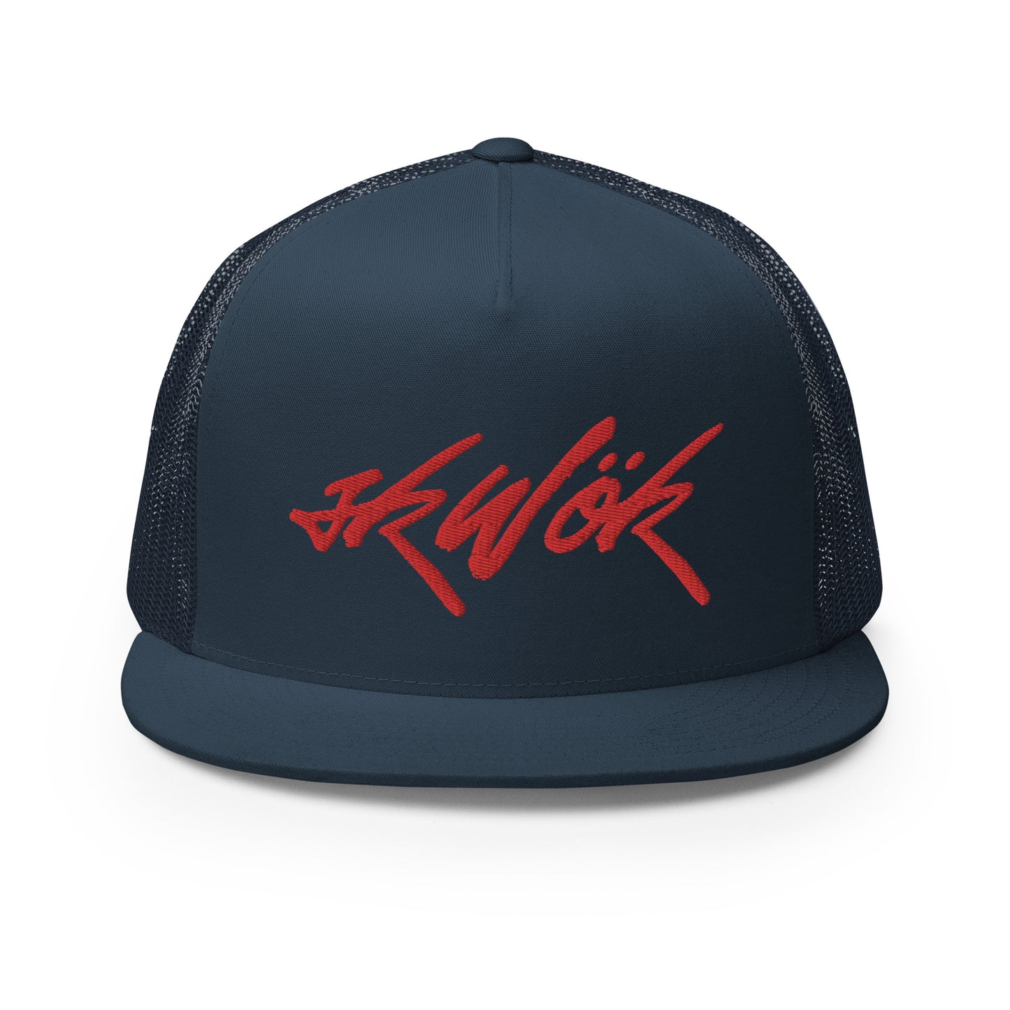 Skwok Brand / Hat / Trucker Cap / Tag Logo / Red