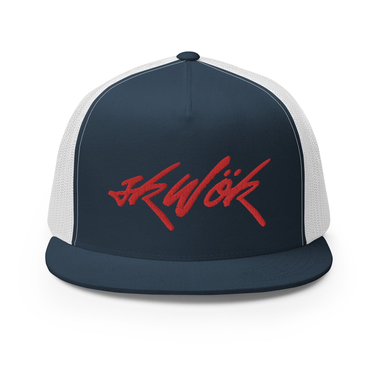 Skwok Brand / Hat / Trucker Cap / Tag Logo / Red