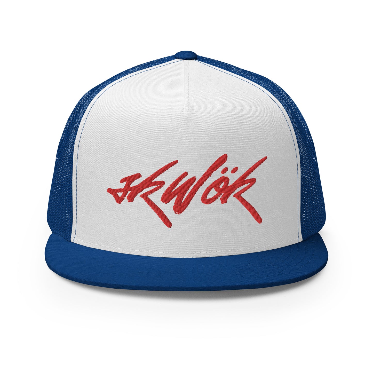 Skwok Brand / Hat / Trucker Cap / Tag Logo / Red