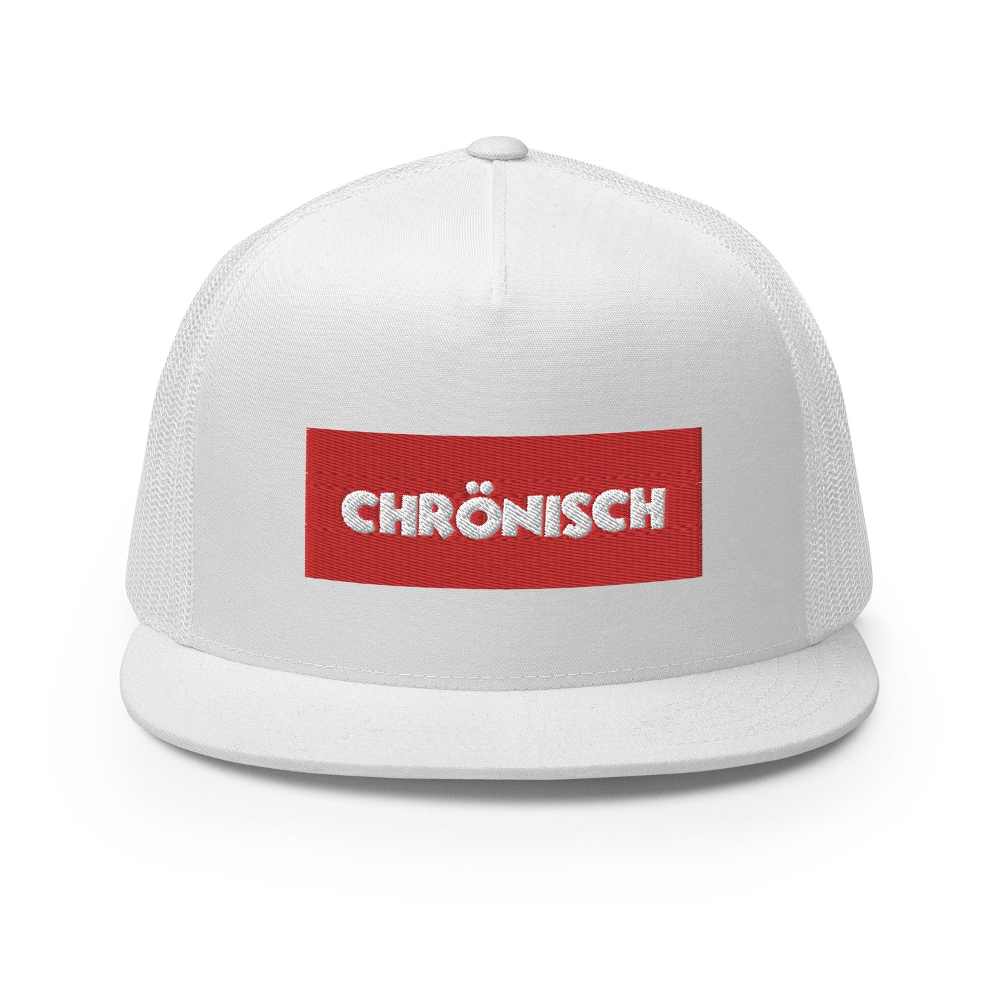 Chronisch Brand / #01 / Hat / Trucker Cap Red Box Logo