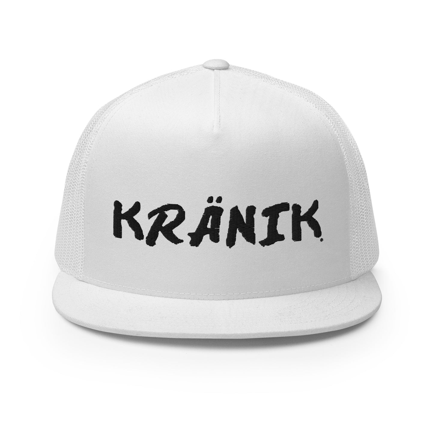 Kranik Brand Hat / Trucker Cap / OG Dare Logo / White / Black