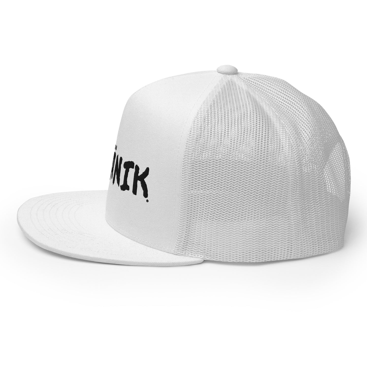 Kranik Brand Hat / Trucker Cap / OG Dare Logo / White / Black