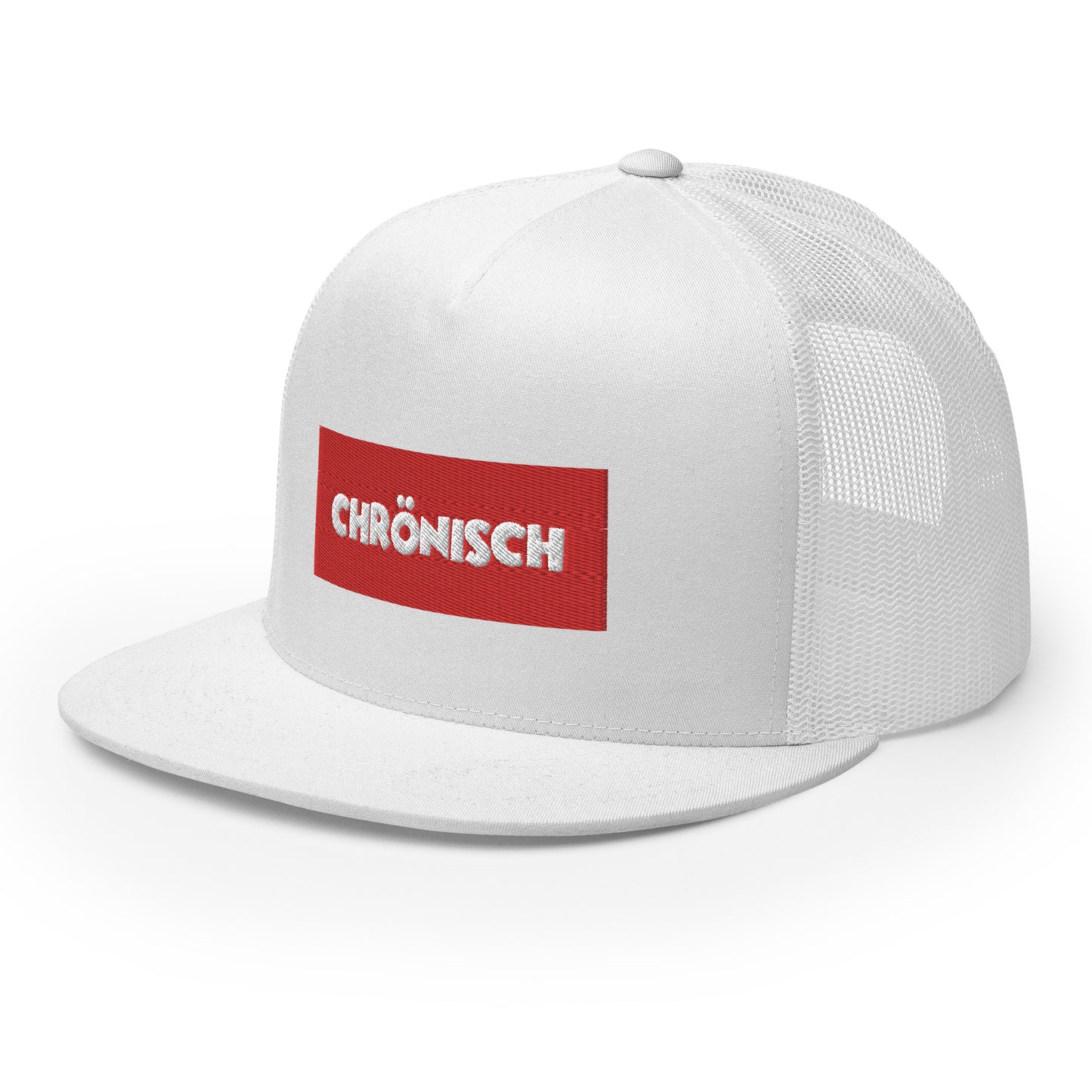 Chronisch Brand / #01 / Hat / Trucker Cap Red Box Logo