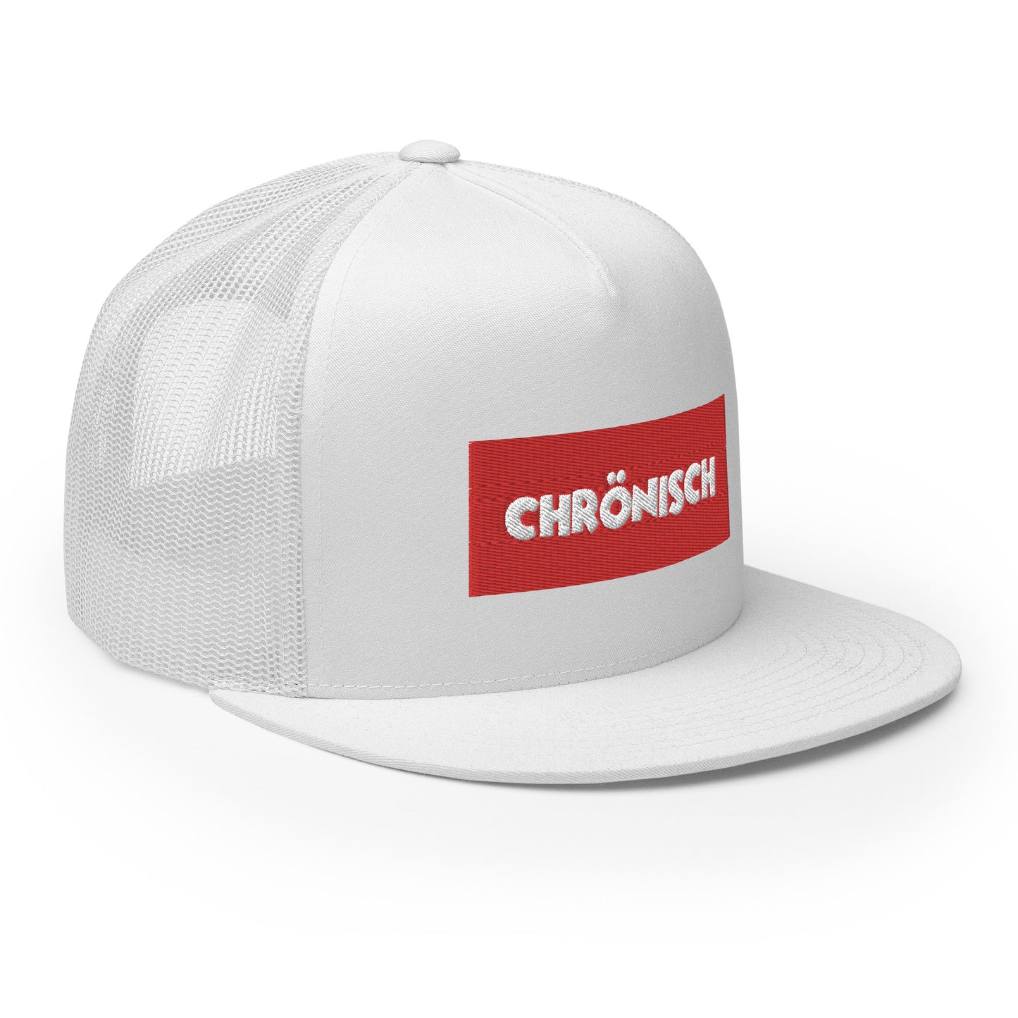 Chronisch Brand / #01 / Hat / Trucker Cap Red Box Logo