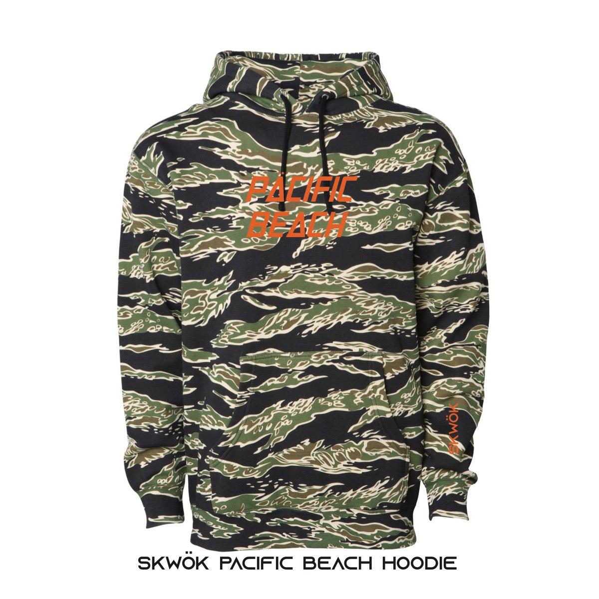 Skwok Pacific Beach Hoodie - Camouflage - 10oz - (6 Color Options)