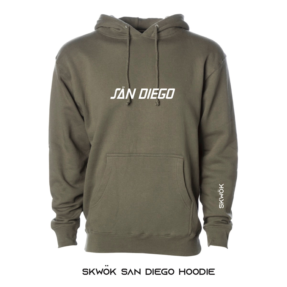 Skwok San Diego Hoodie - 10oz - (11 Colors)