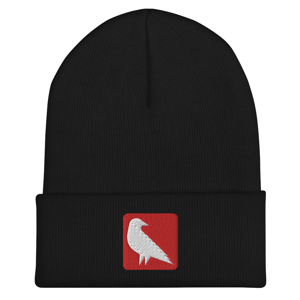 Kranik Brand Hat / Beanie / Cuffed / Moto Logo / Red Box