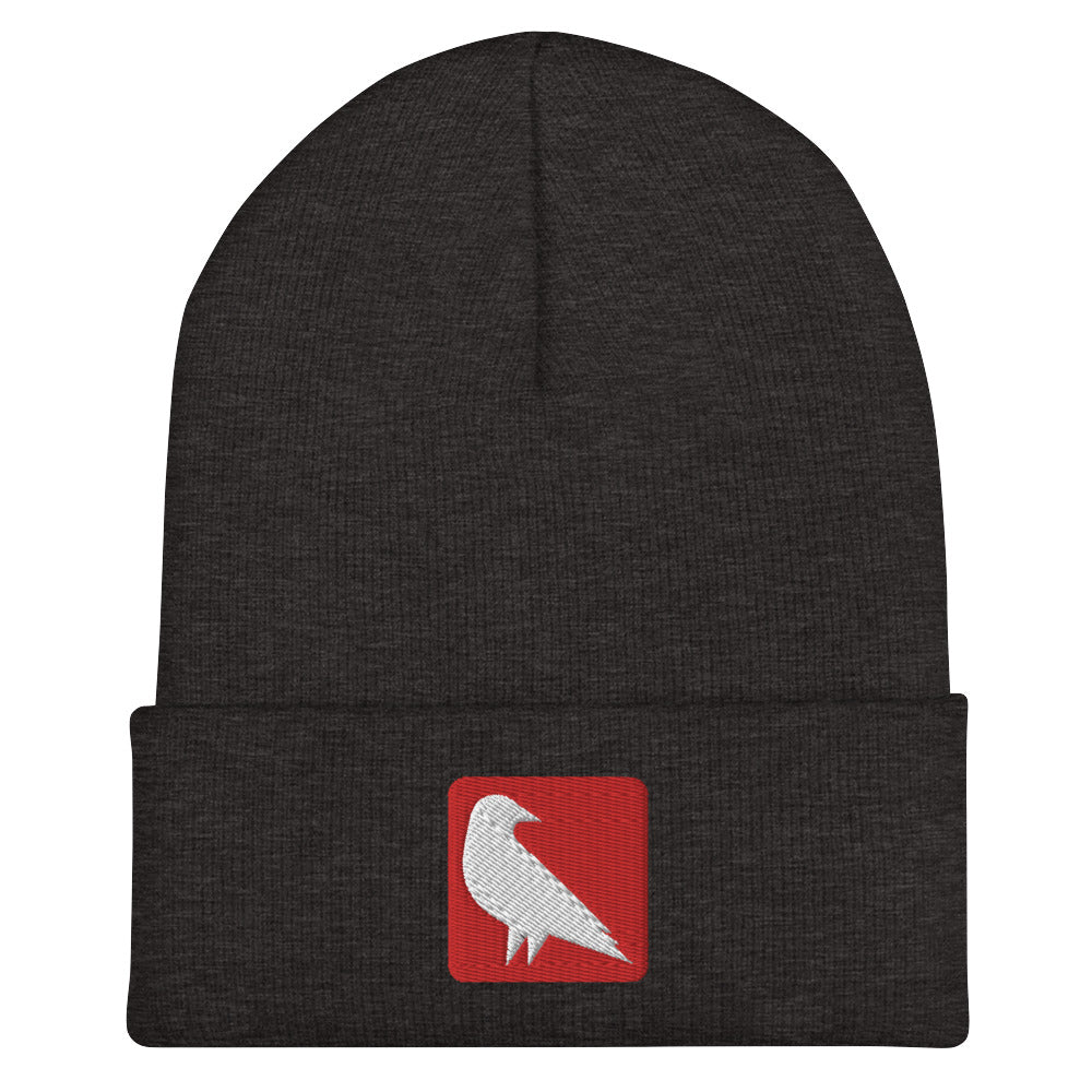 Kranik Brand Hat / Beanie / Cuffed / Moto Logo / Red Box
