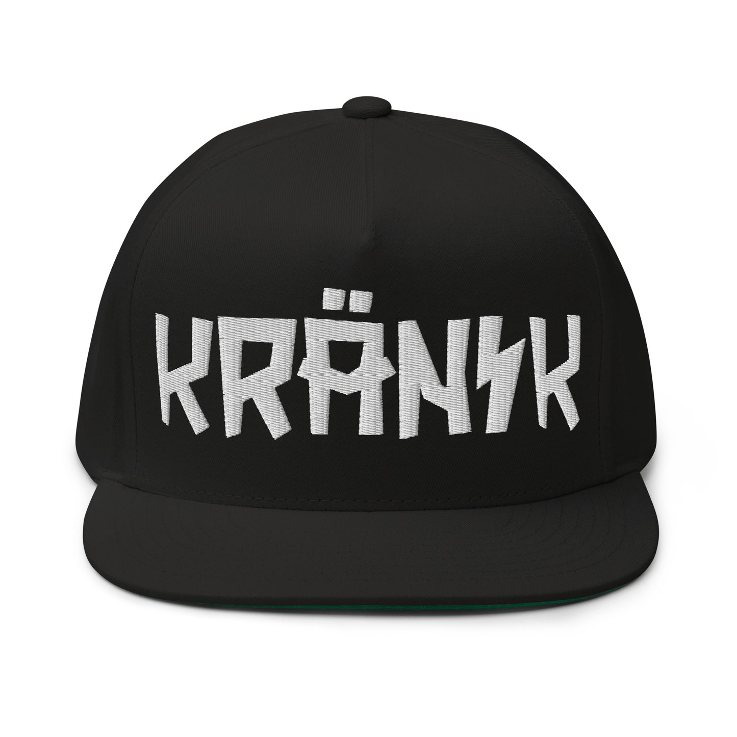 Kranik Brand Hat / Flat Bill / X Moto Logo / 3D Puff White Embroidery / 5 Color Options