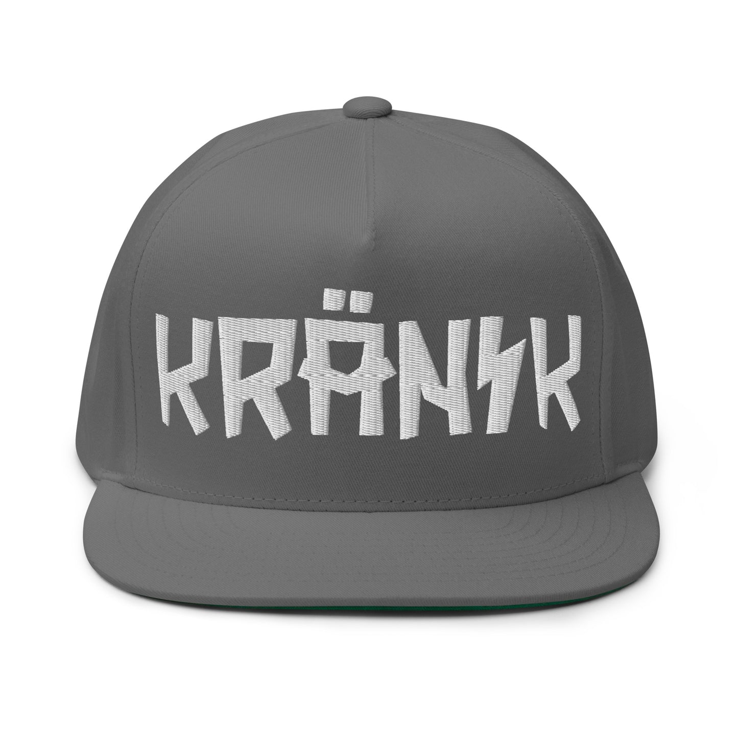 Kranik Brand Hat / Flat Bill / X Moto Logo / 3D Puff White Embroidery / 5 Color Options