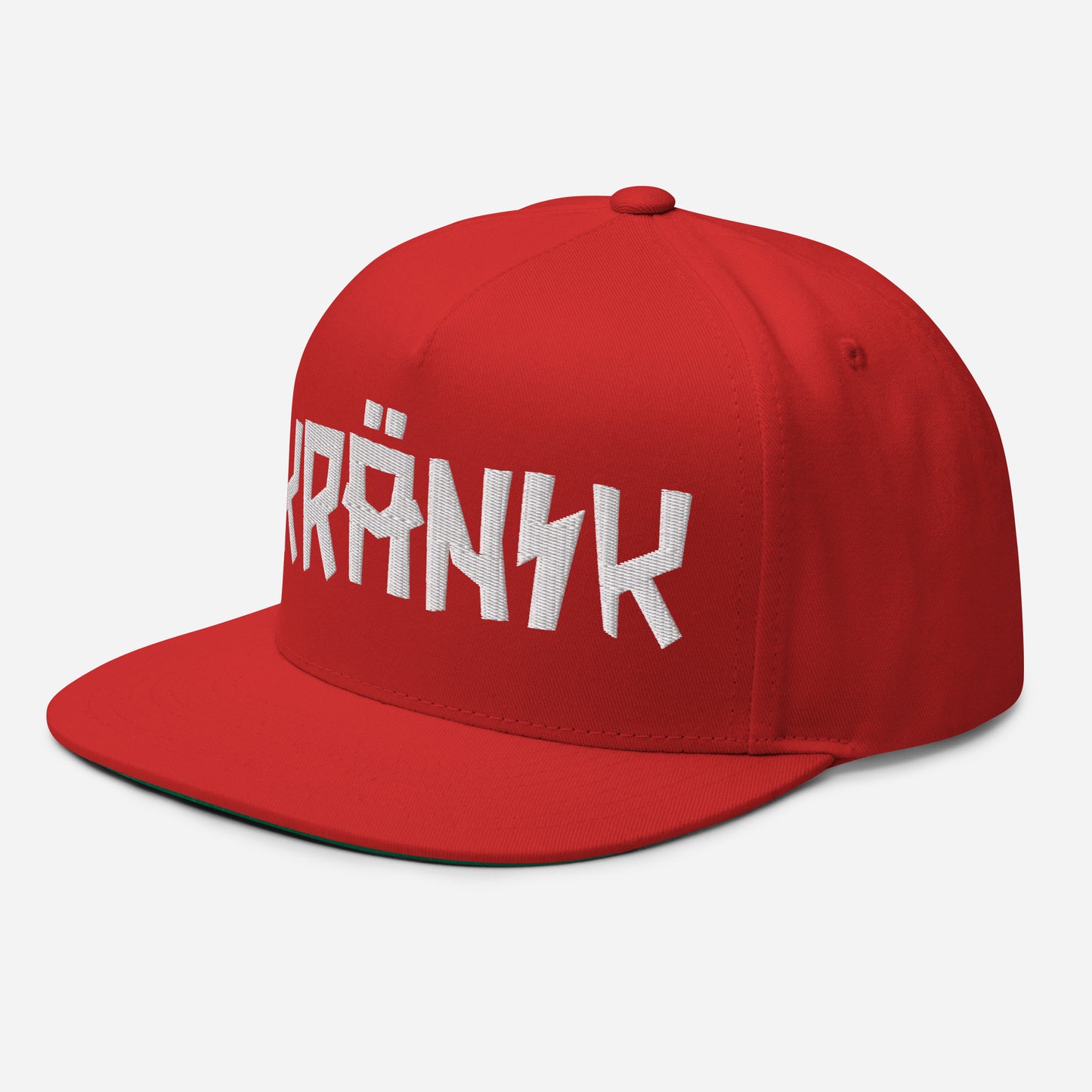 Kranik Brand Hat / Flat Bill / X Moto Logo / 3D Puff White Embroidery / 5 Color Options