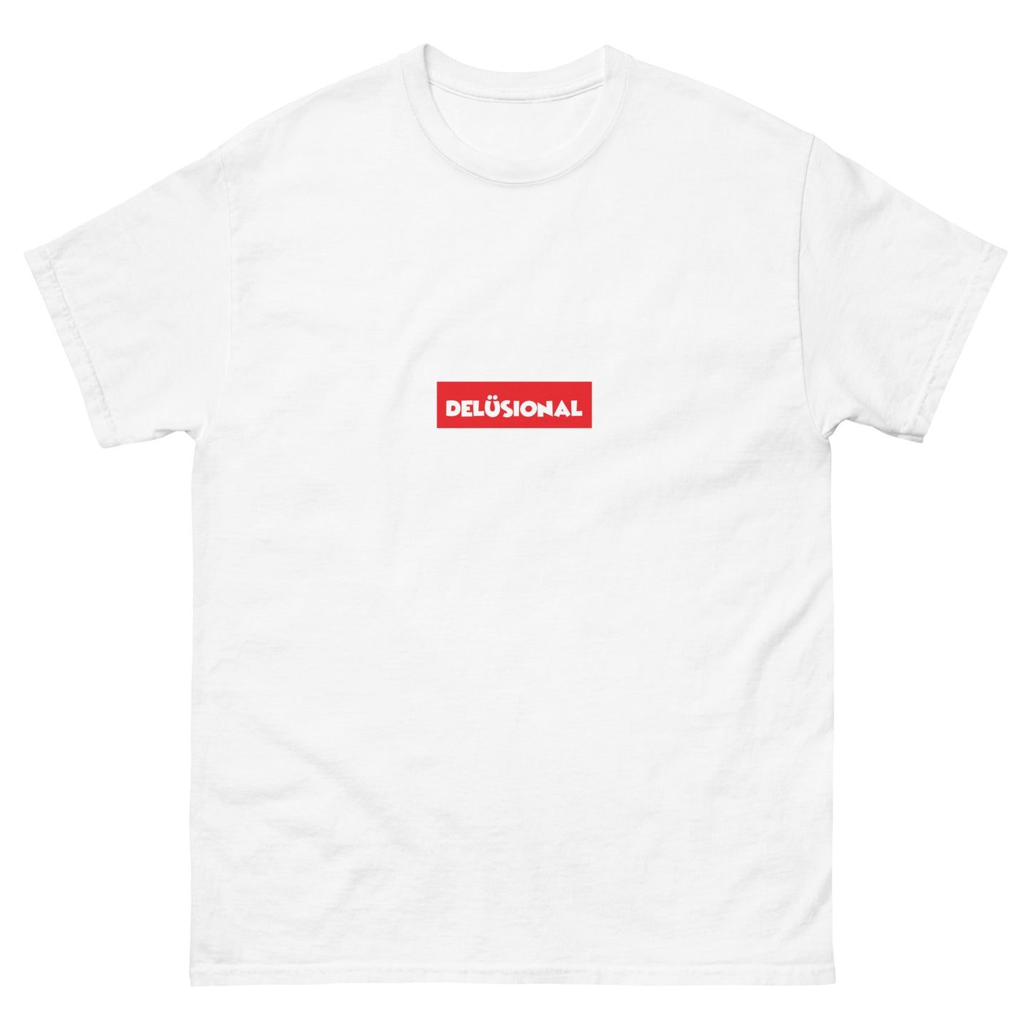 Delusional Brand / #02 / Shirt / Red Box Logo