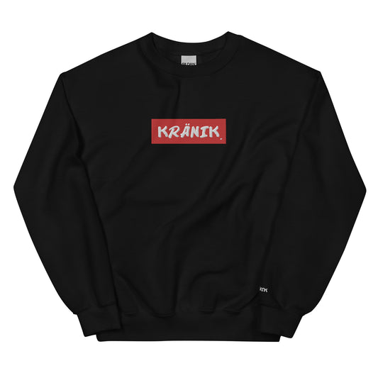 Kranik Brand / 8oz Gildan Crew / OG DARE Logo / Red Box / Embroidered