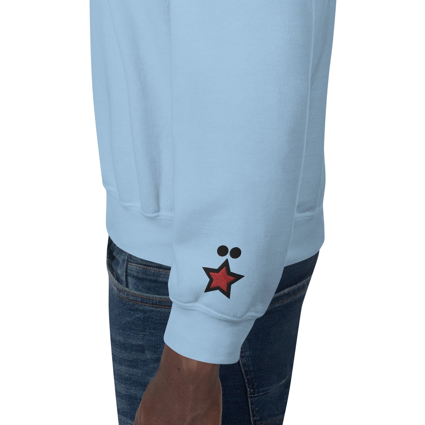 Kranik Brand / 8oz Gildan Crew / OG DARE Logo / White / Embroidered