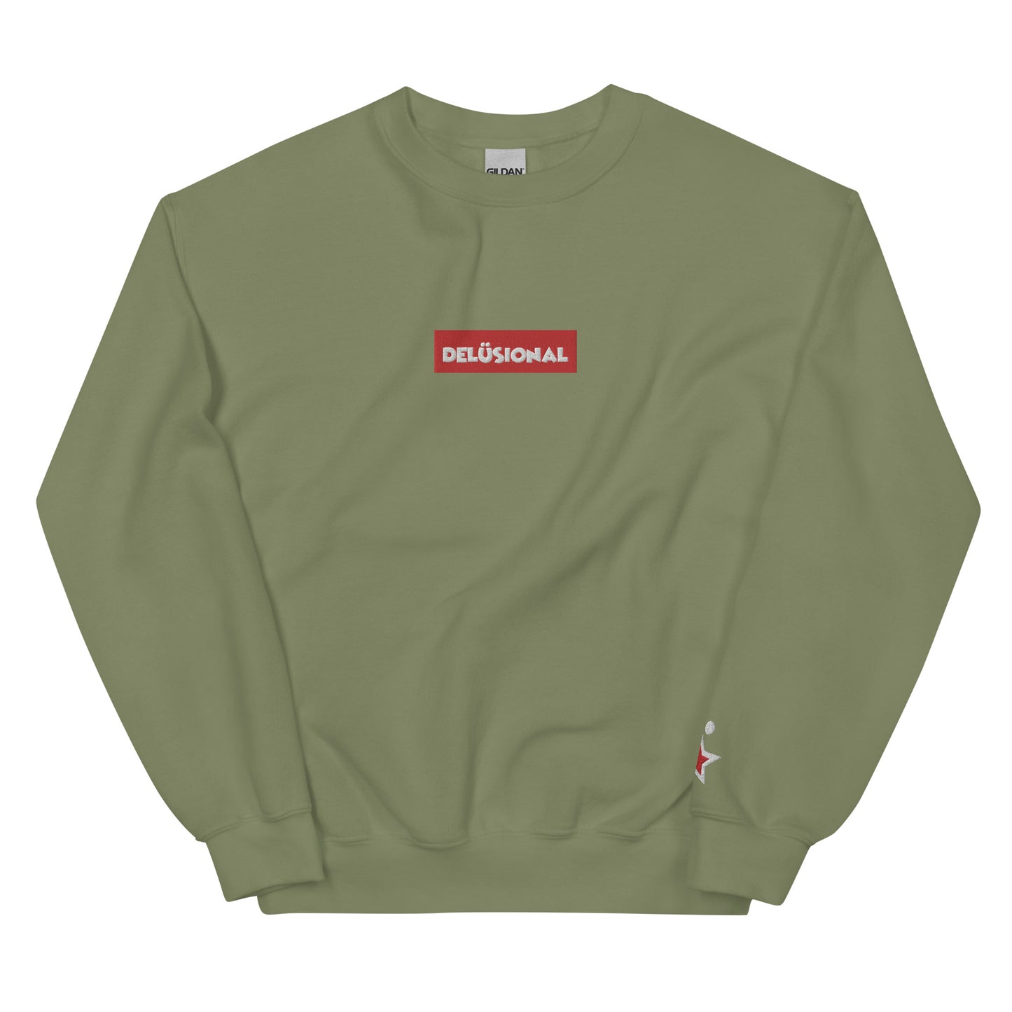 Delusional Brand / #03 / Crew / Red Box Logo