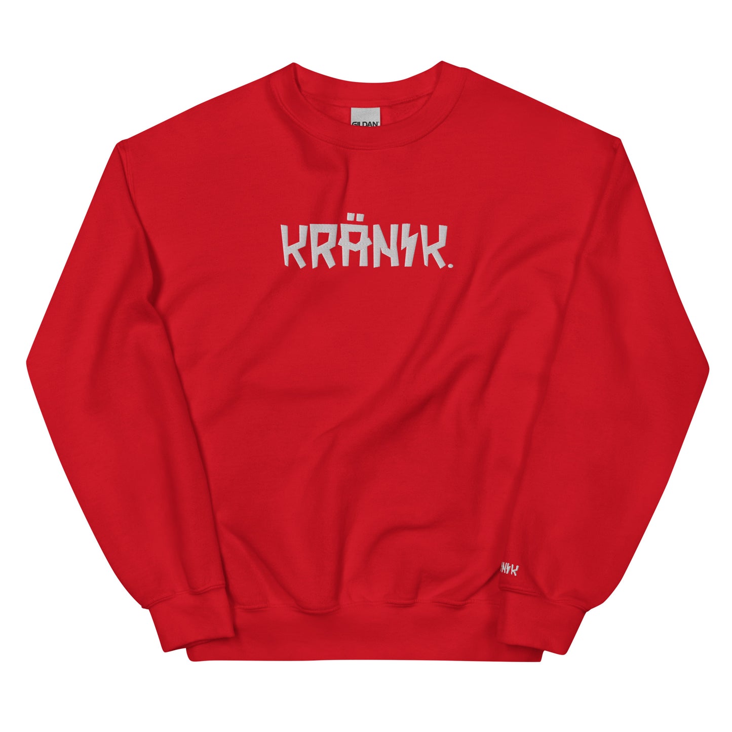 Kranik Brand / 8oz Gildan Crew / Moto X Logo / Embroidered