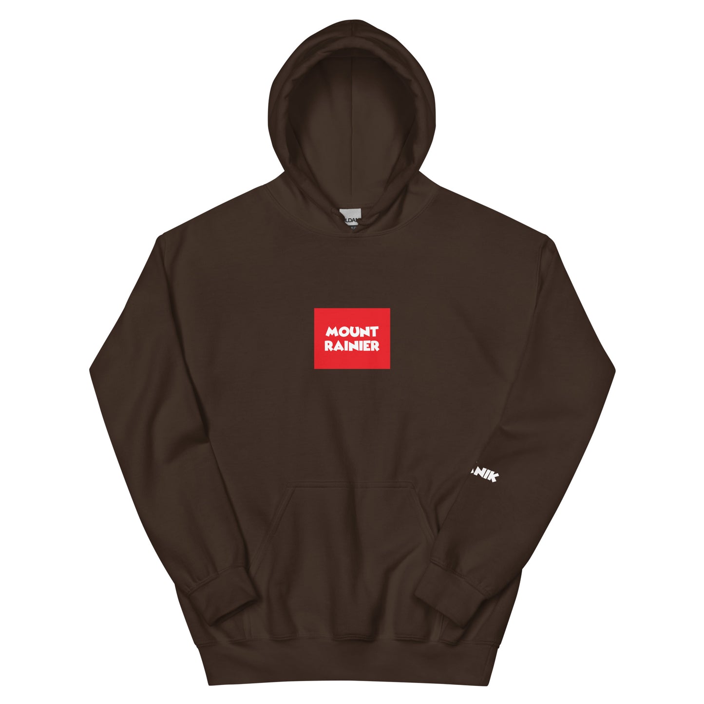 National Park Hoodies / Mount Rainier / Hoodie / Red Box