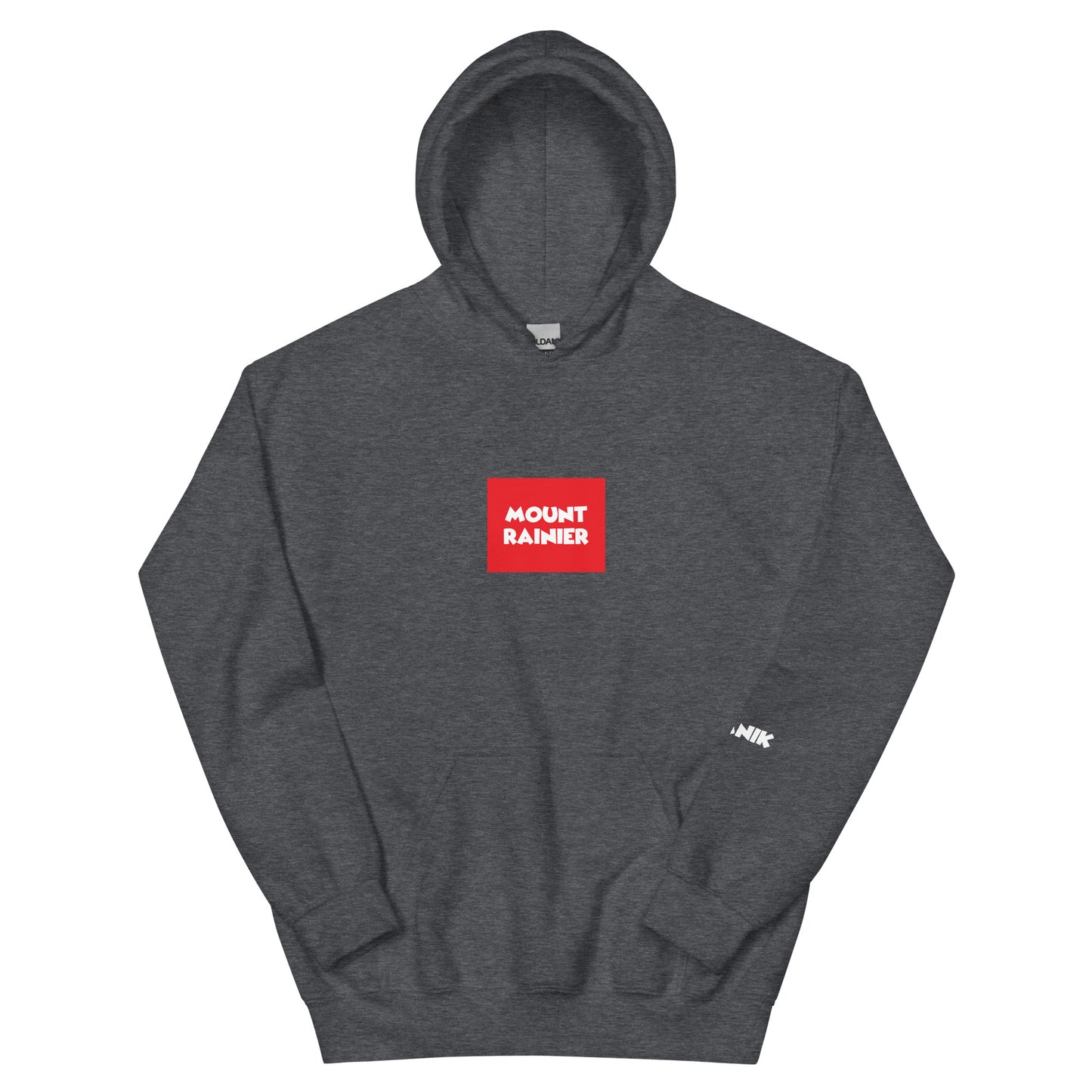 National Park Hoodies / Mount Rainier / Hoodie / Red Box