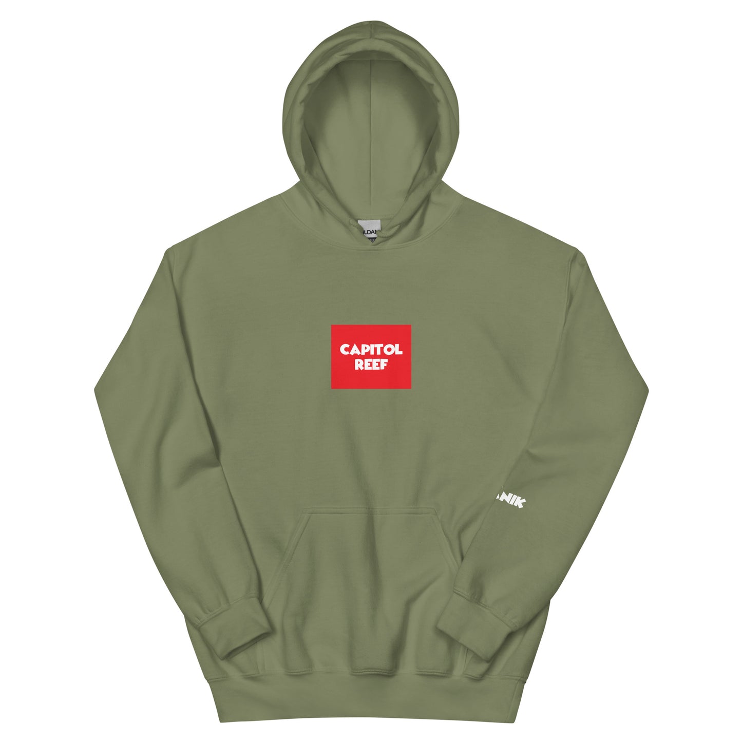 (9) National Park Hoodies / Capitol Reef / Hoodie / Red Box