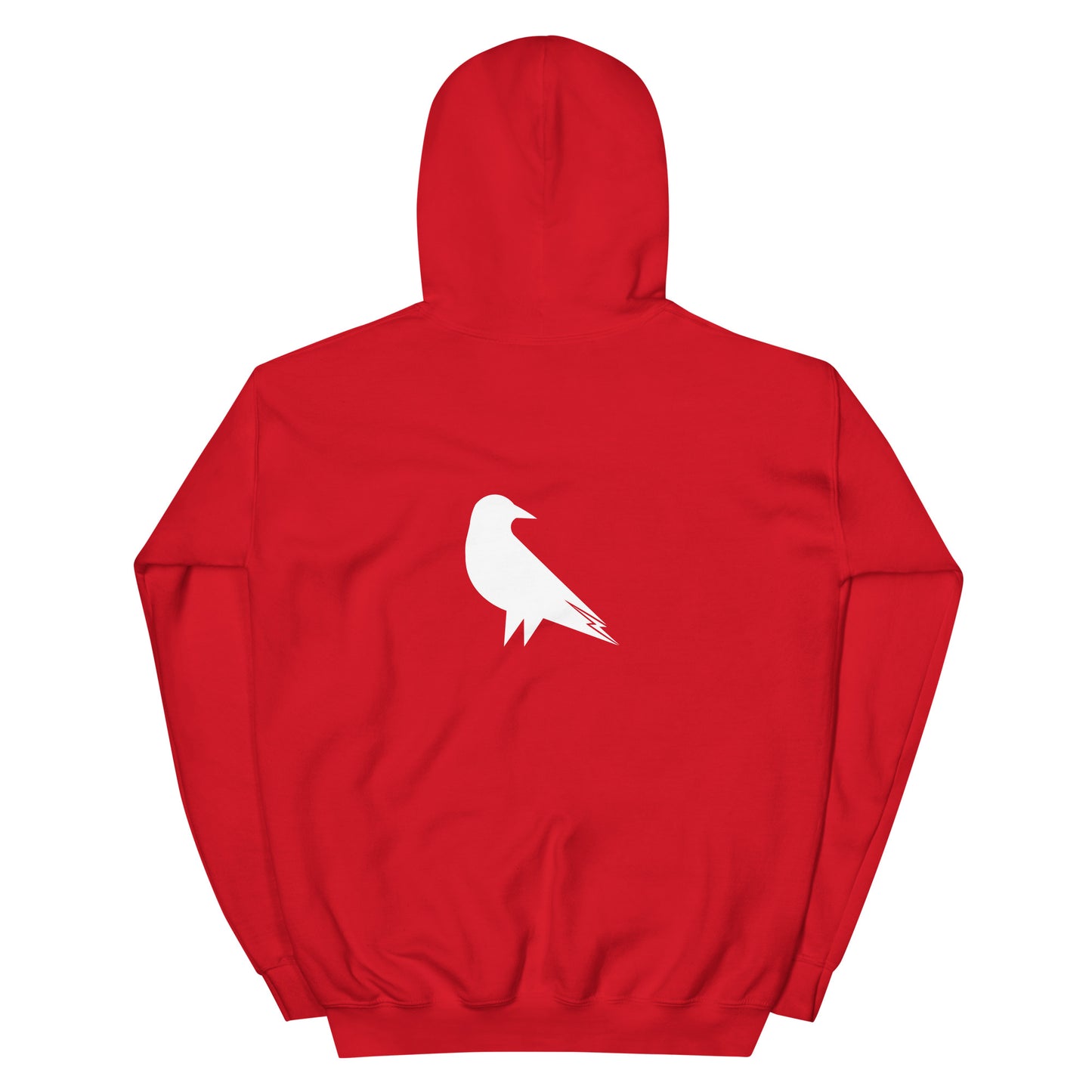 Skwok Brand (05) / 8oz Gildan Hoodie / Raven I Logo / Front - Back