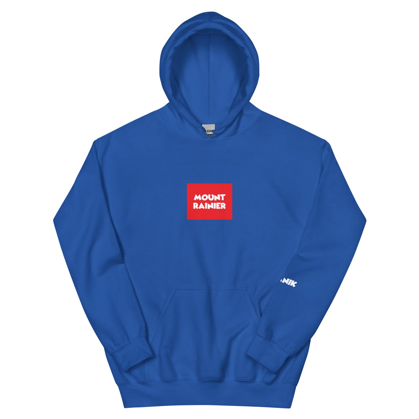 National Park Hoodies / Mount Rainier / Hoodie / Red Box