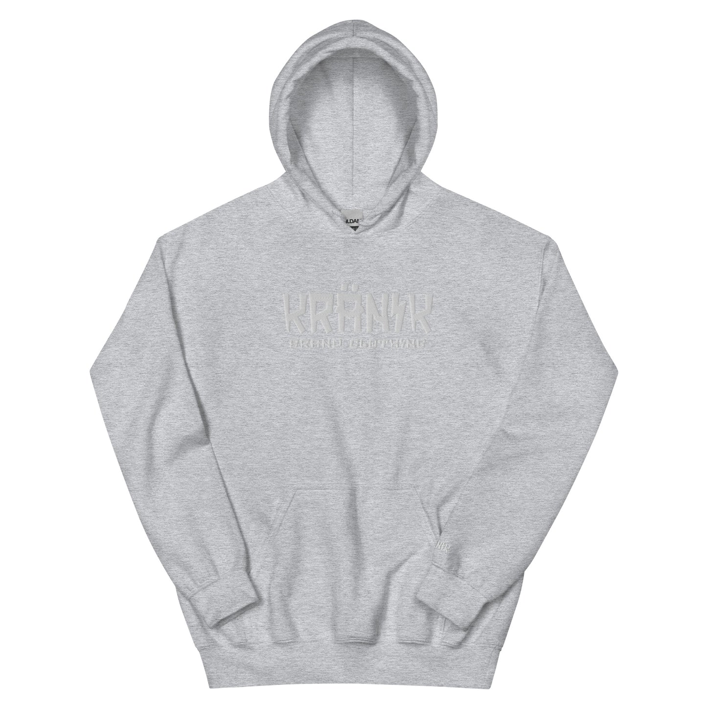 Kranik Brand / 8oz Gildan Hoodie / Embroidered / Kranik Brand Clothing Logo / Front Only