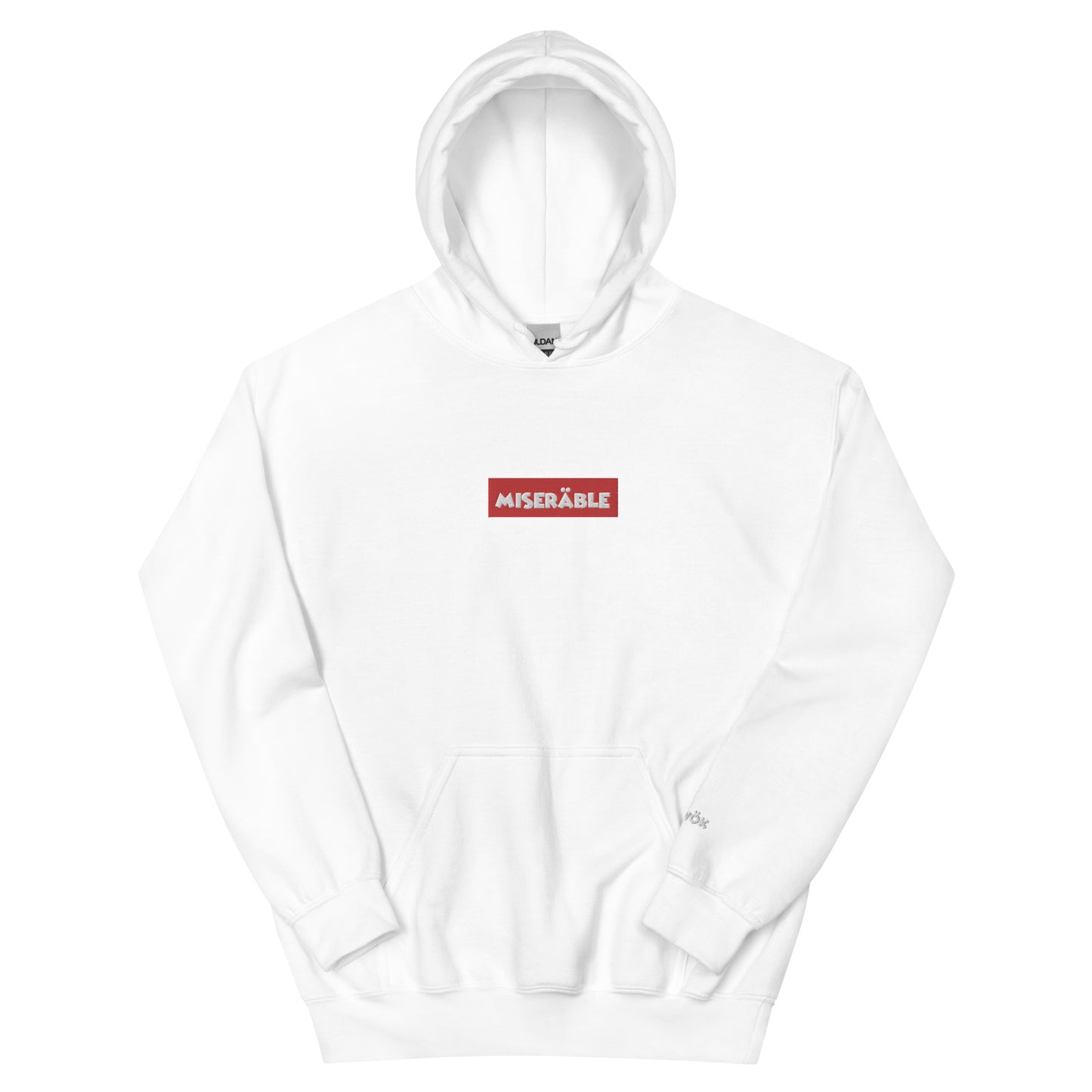 Miserable Brand / #04 / Hoodie / Red Box Logo