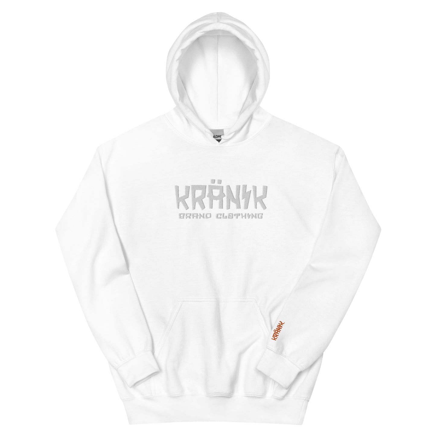 Kranik Brand / Hoodie / KBC Logo / Orange / Embroidered