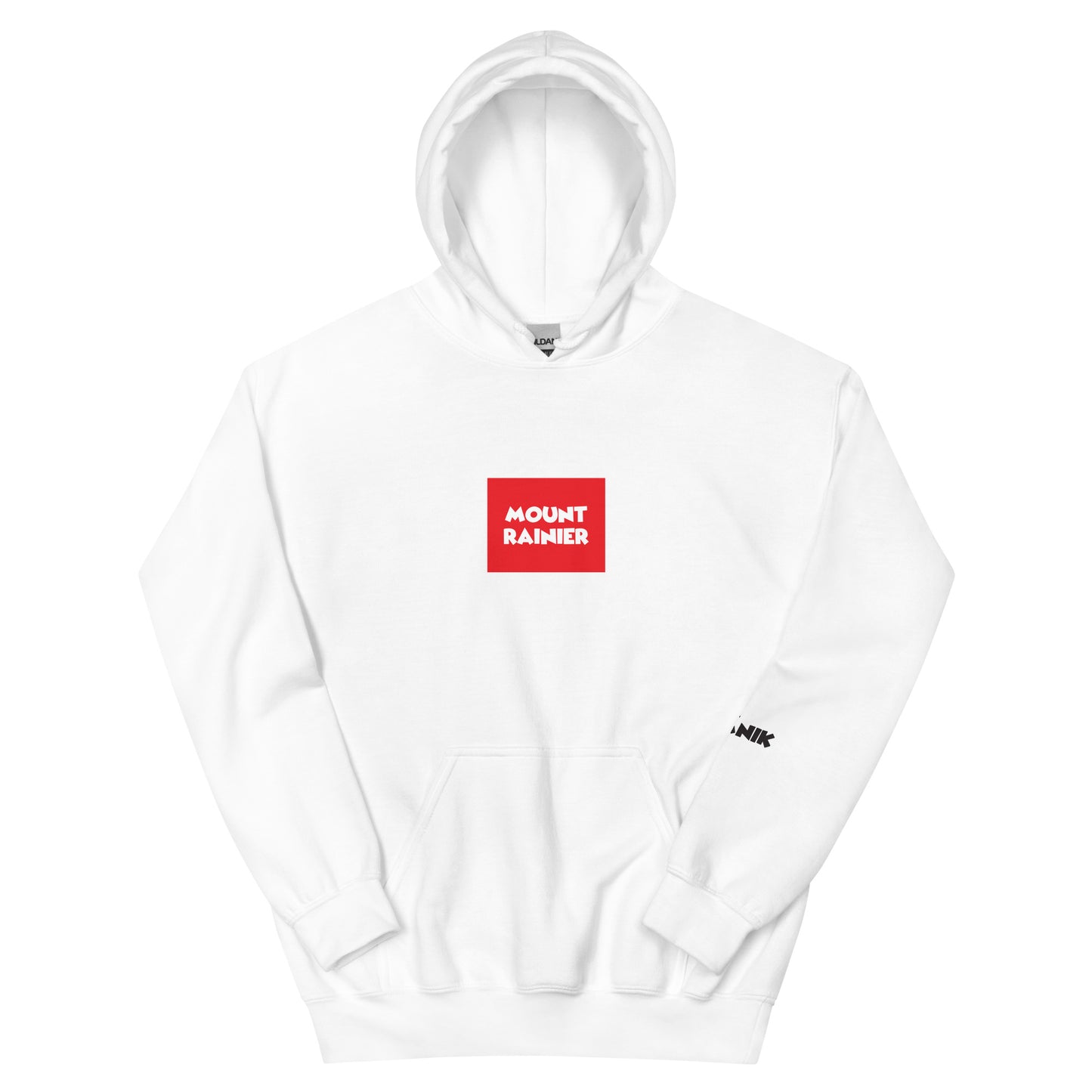National Park Hoodies / Mount Rainier / Hoodie / Red Box