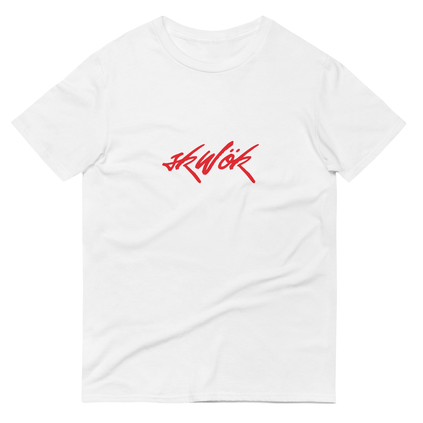 Skwok Brand / T-shirt / Tag Logo / Red