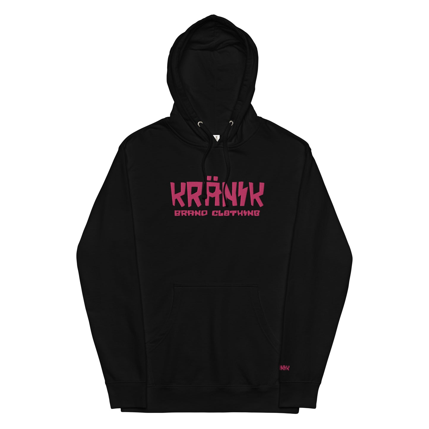 (7) Kranik Hoodie - Kranik Brand Clothing - Fuchsia