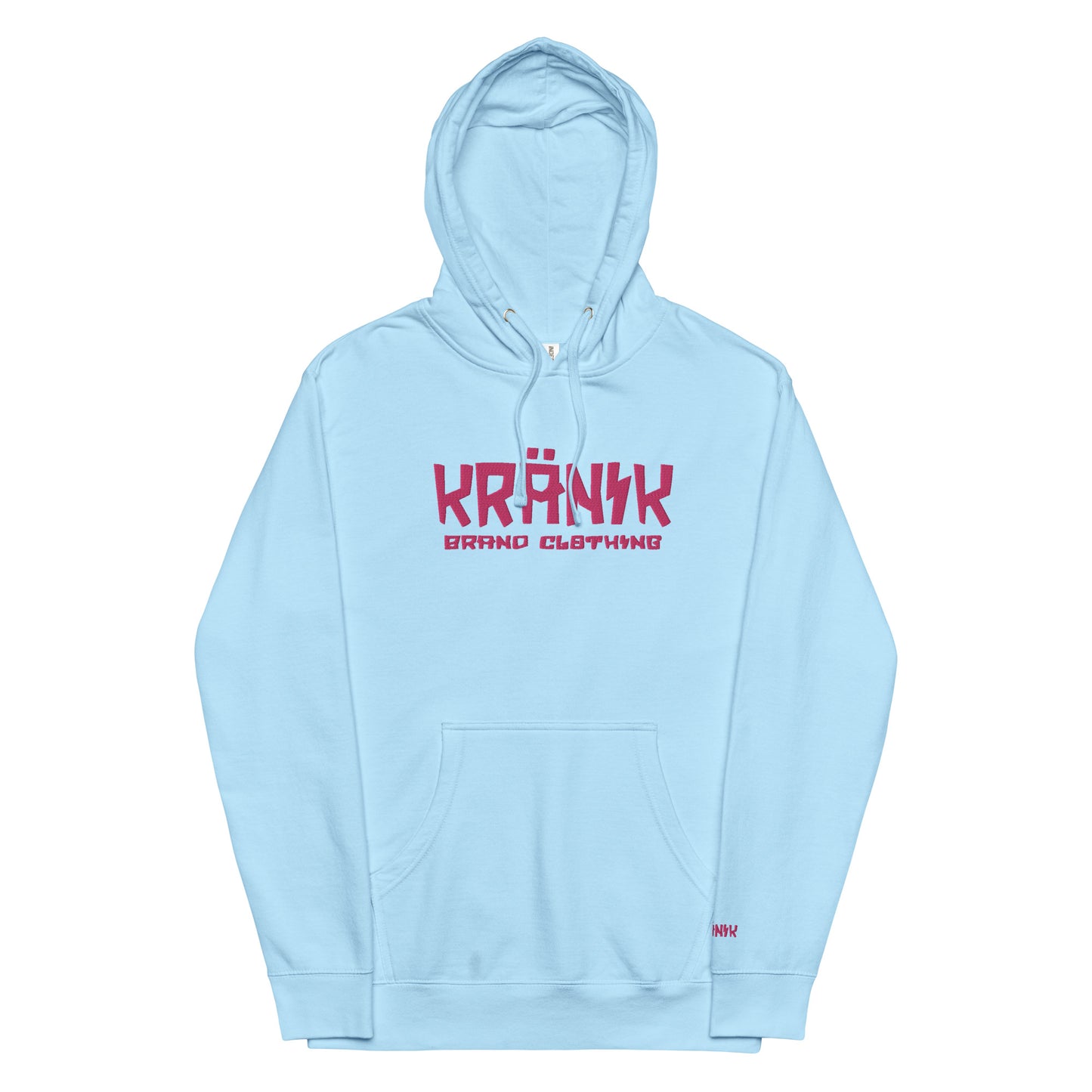 (7) Kranik Hoodie - Kranik Brand Clothing - Fuchsia