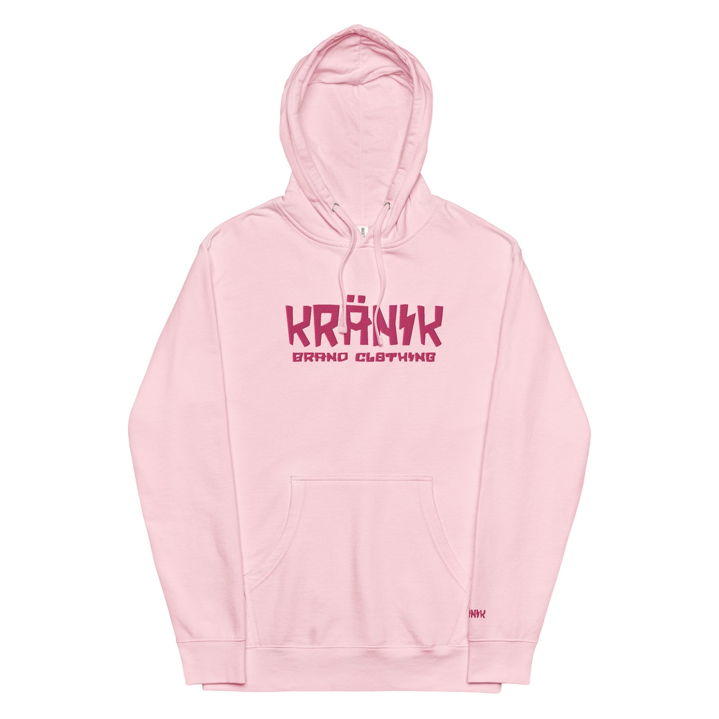 (7) Kranik Hoodie - Kranik Brand Clothing - Fuchsia