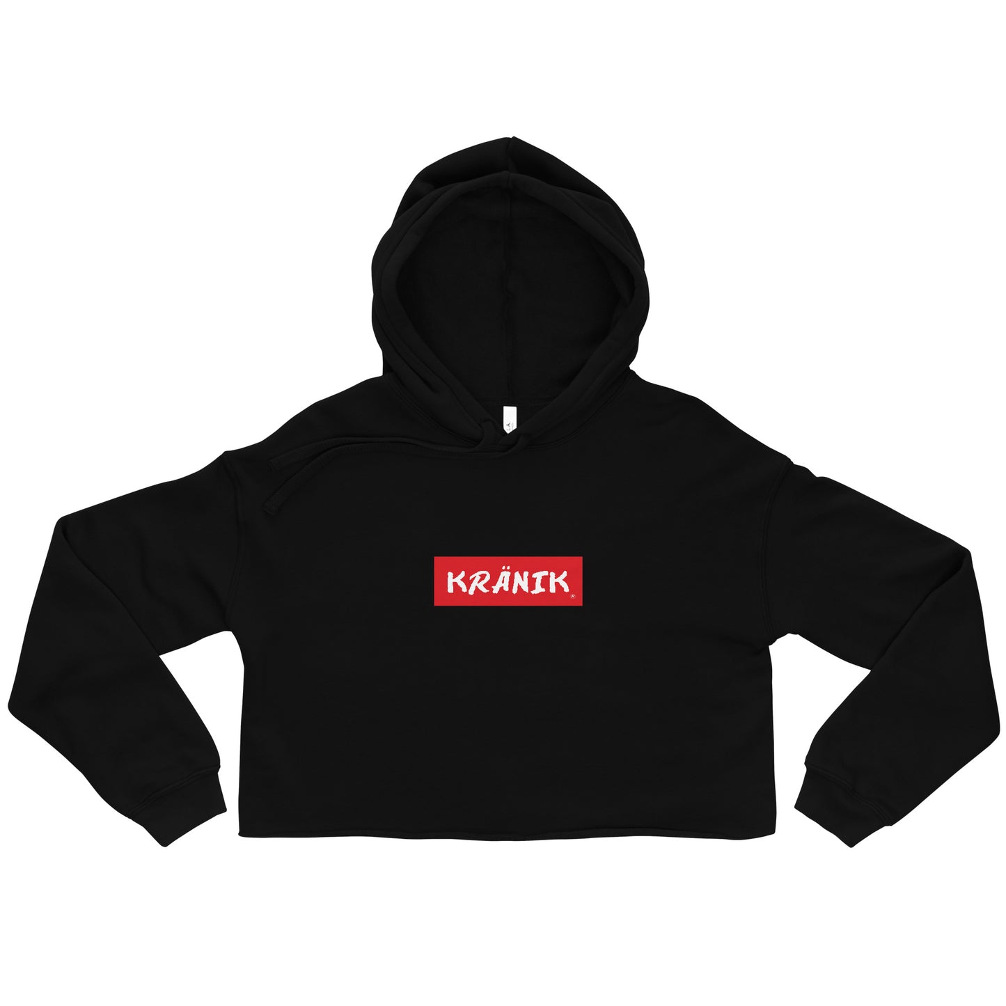 Kranik Brand / Crop / Hoodie / Dare Logo Red Box