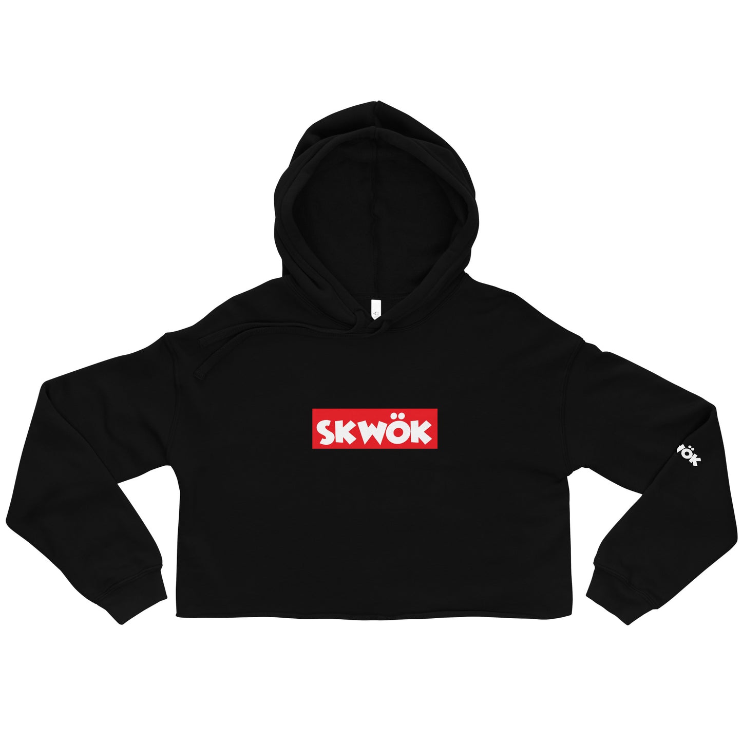 Skwok Brand / Crop / Hoodie / Red Box