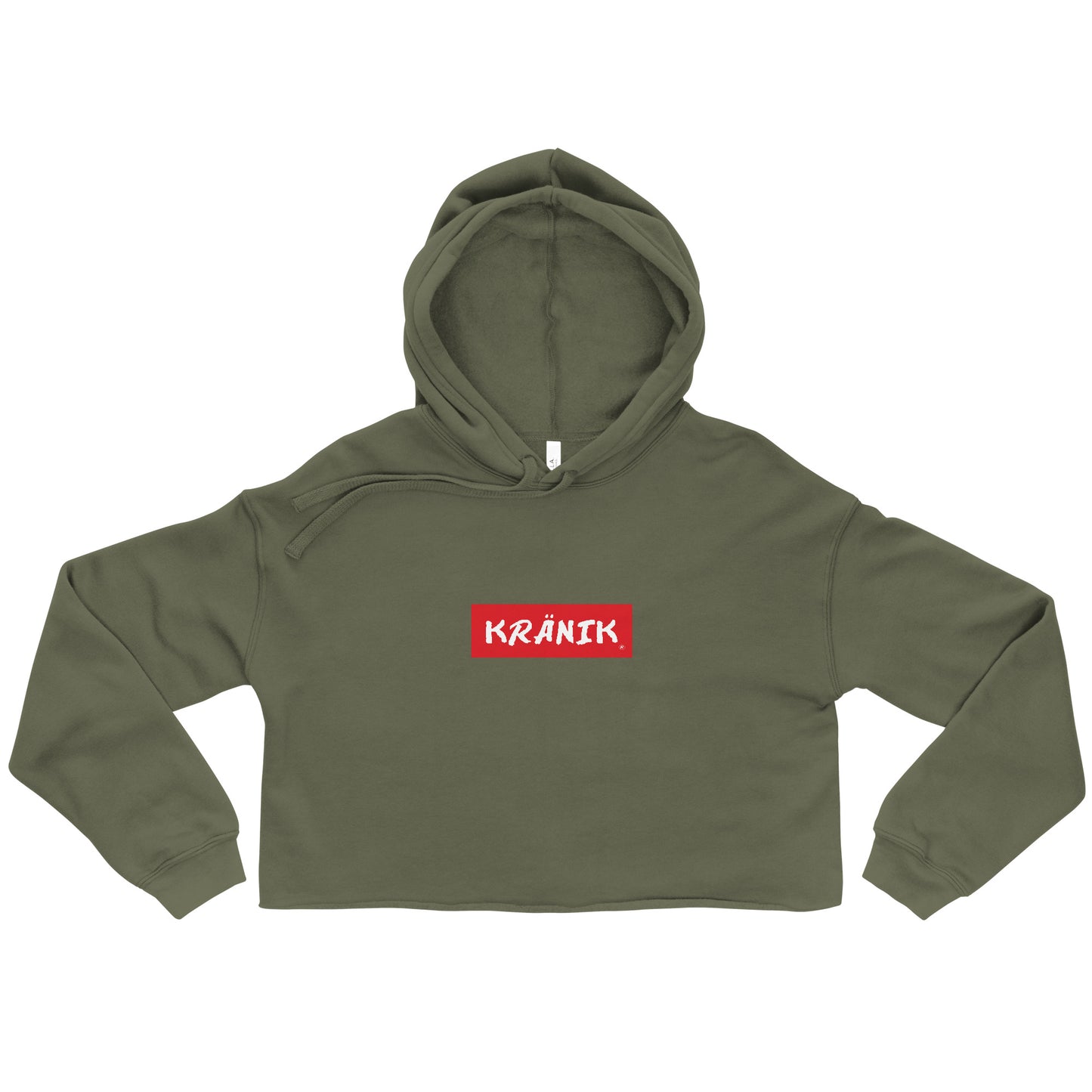 Kranik Brand / Crop / Hoodie / Dare Logo Red Box