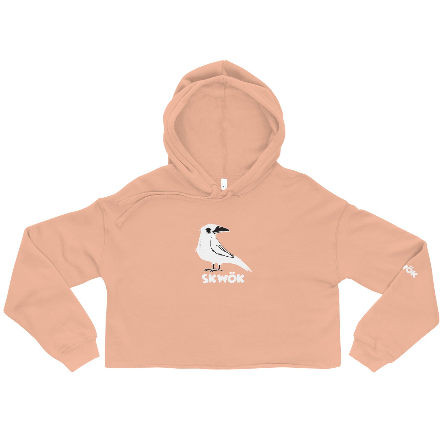 Skwok Brand / Crop / Hoodie / Raven