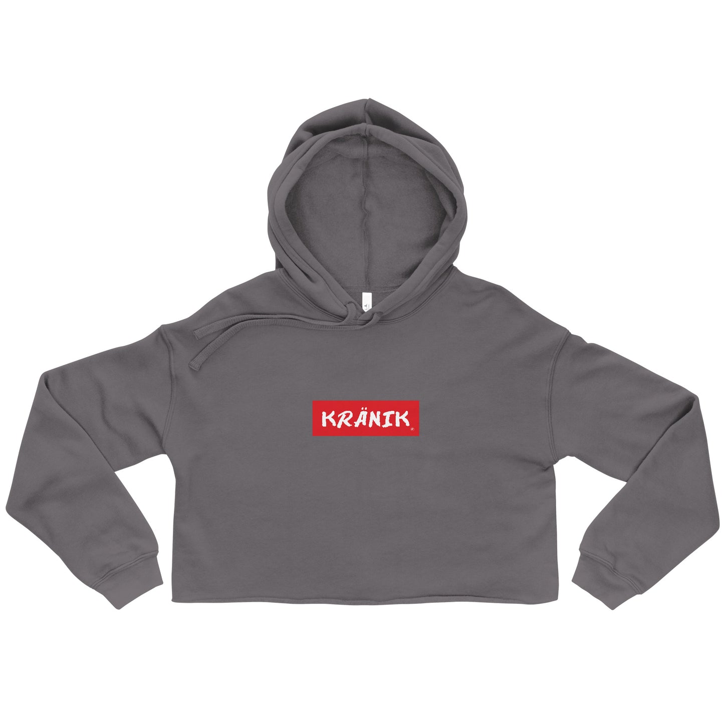 Kranik Brand / Crop / Hoodie / Dare Logo Red Box