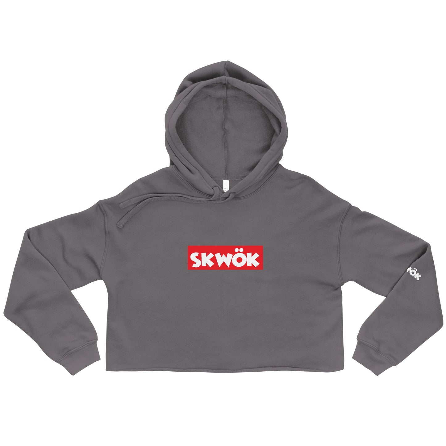 Skwok Brand / Crop / Hoodie / Red Box