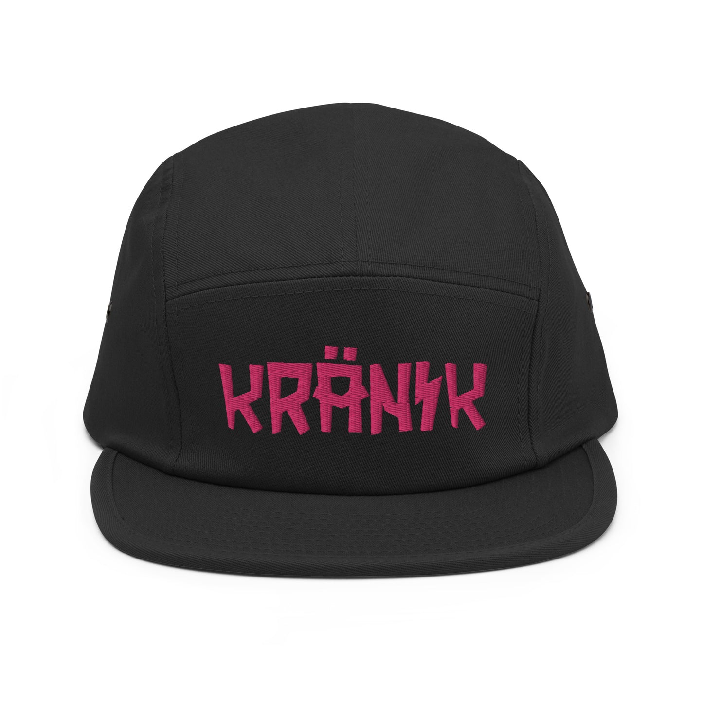 (6) Kranik Hat - Five Panel Cap - Fuchsia