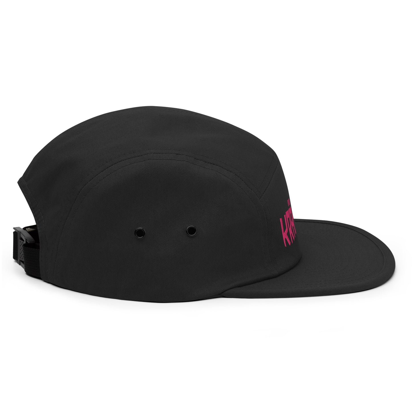 (6) Kranik Hat - Five Panel Cap - Fuchsia