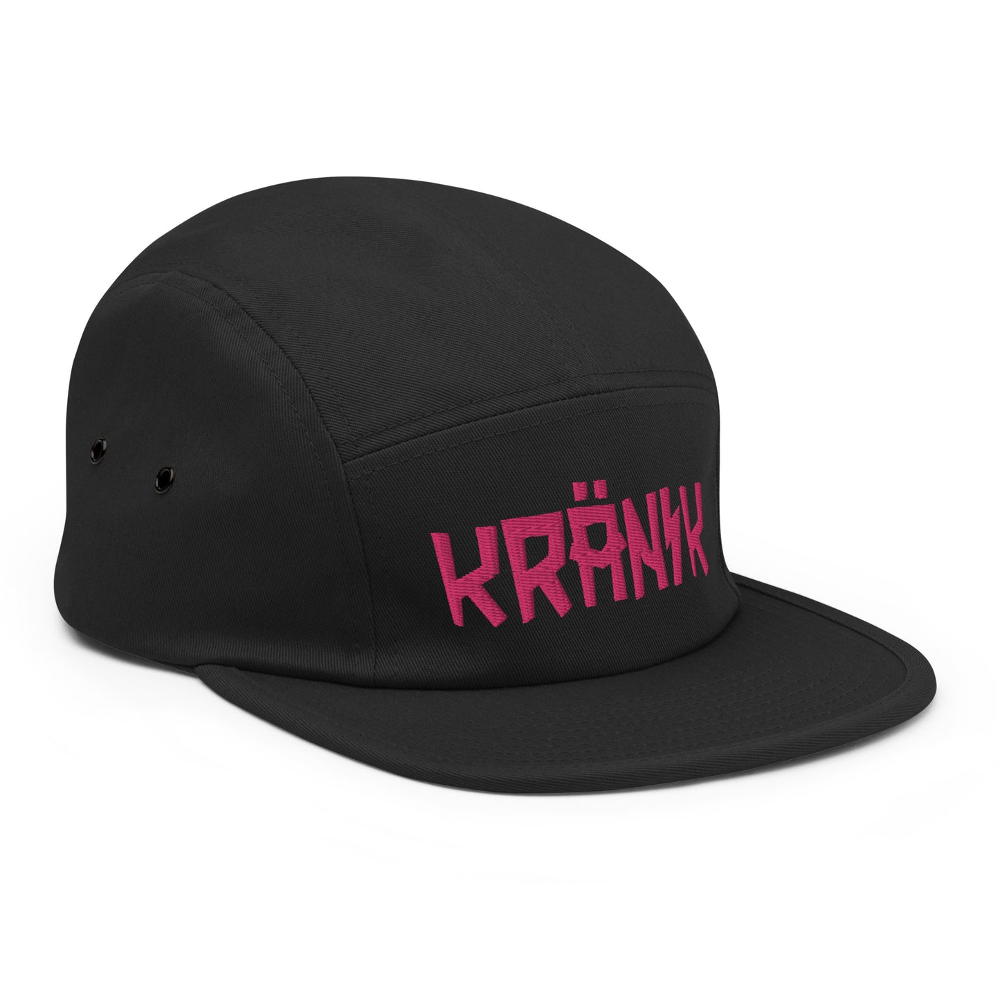 (6) Kranik Hat - Five Panel Cap - Fuchsia