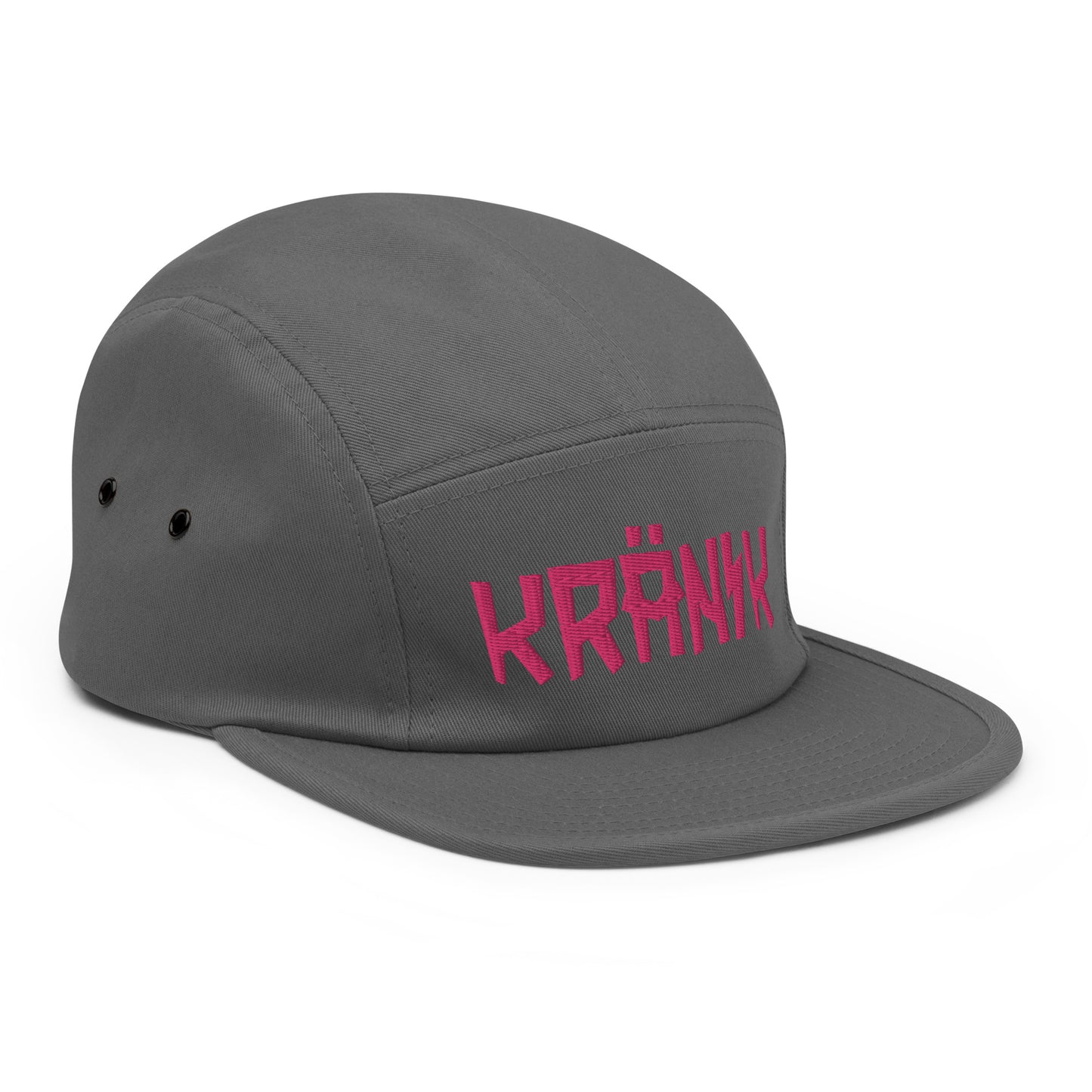 (6) Kranik Hat - Five Panel Cap - Fuchsia
