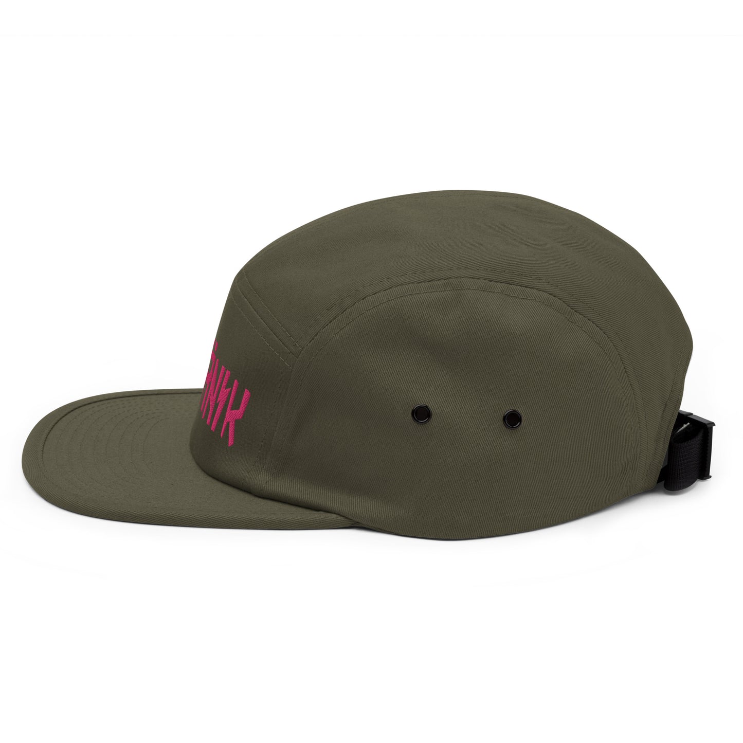 (6) Kranik Hat - Five Panel Cap - Fuchsia