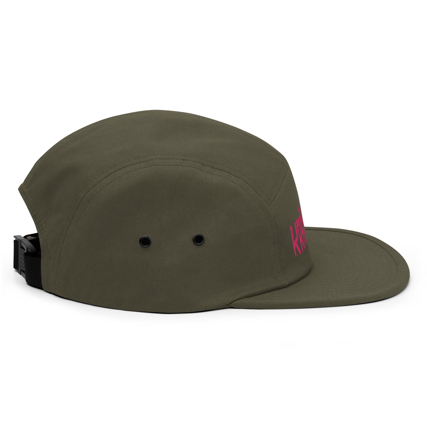 (6) Kranik Hat - Five Panel Cap - Fuchsia