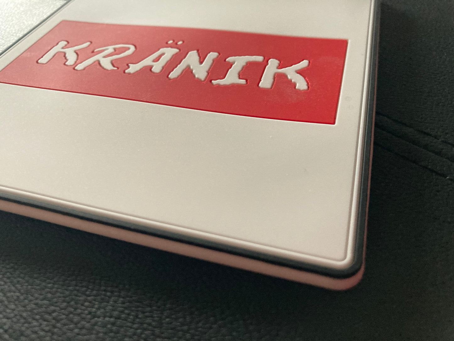 Kranik Coasters - 2pk - OG White/Red/Black