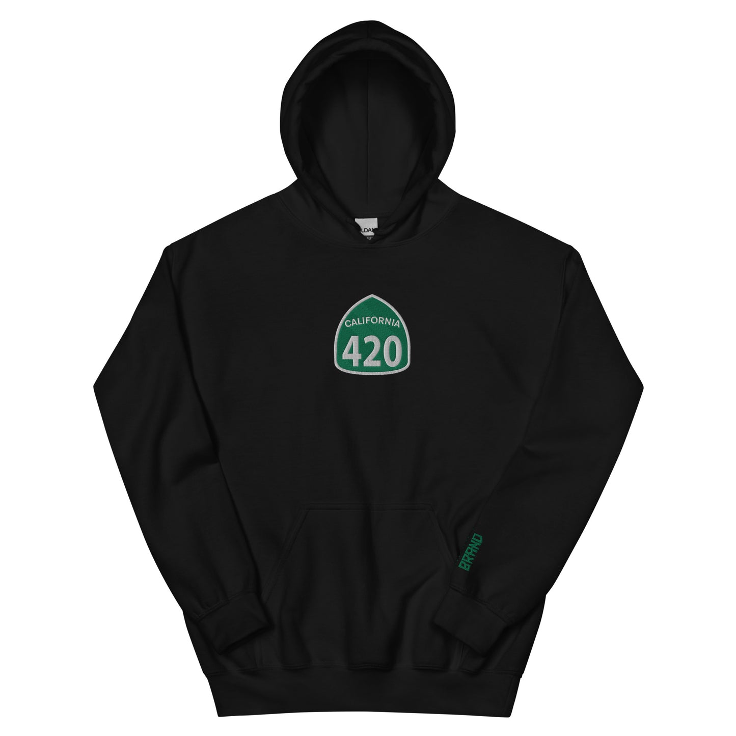 Kranik Brand Hoodie / 420 Collection / Embroidered / Highway 420