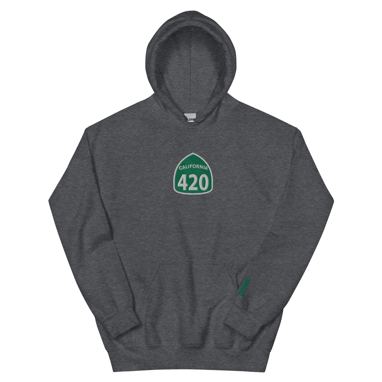 Kranik Brand Hoodie / 420 Collection / Embroidered / Highway 420